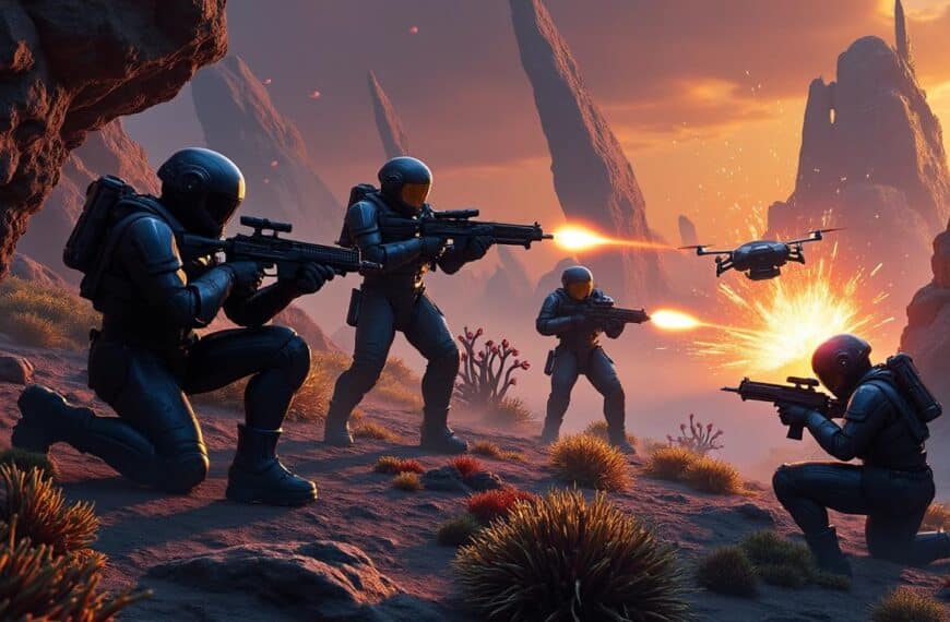 découvrez notre sélection des meilleurs jeux multi coopératifs de type 'mission' similaires à helldivers pour vivre des aventures intenses en équipe.